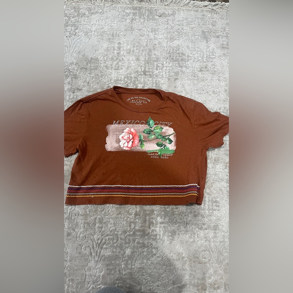 AéRopostale cropped T size small